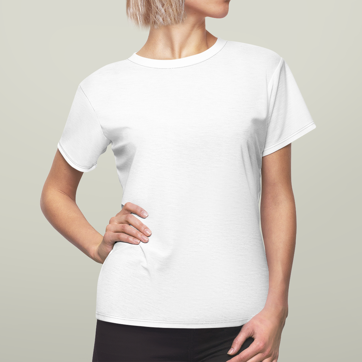 Women's Cut & Sew Tee (AOP)