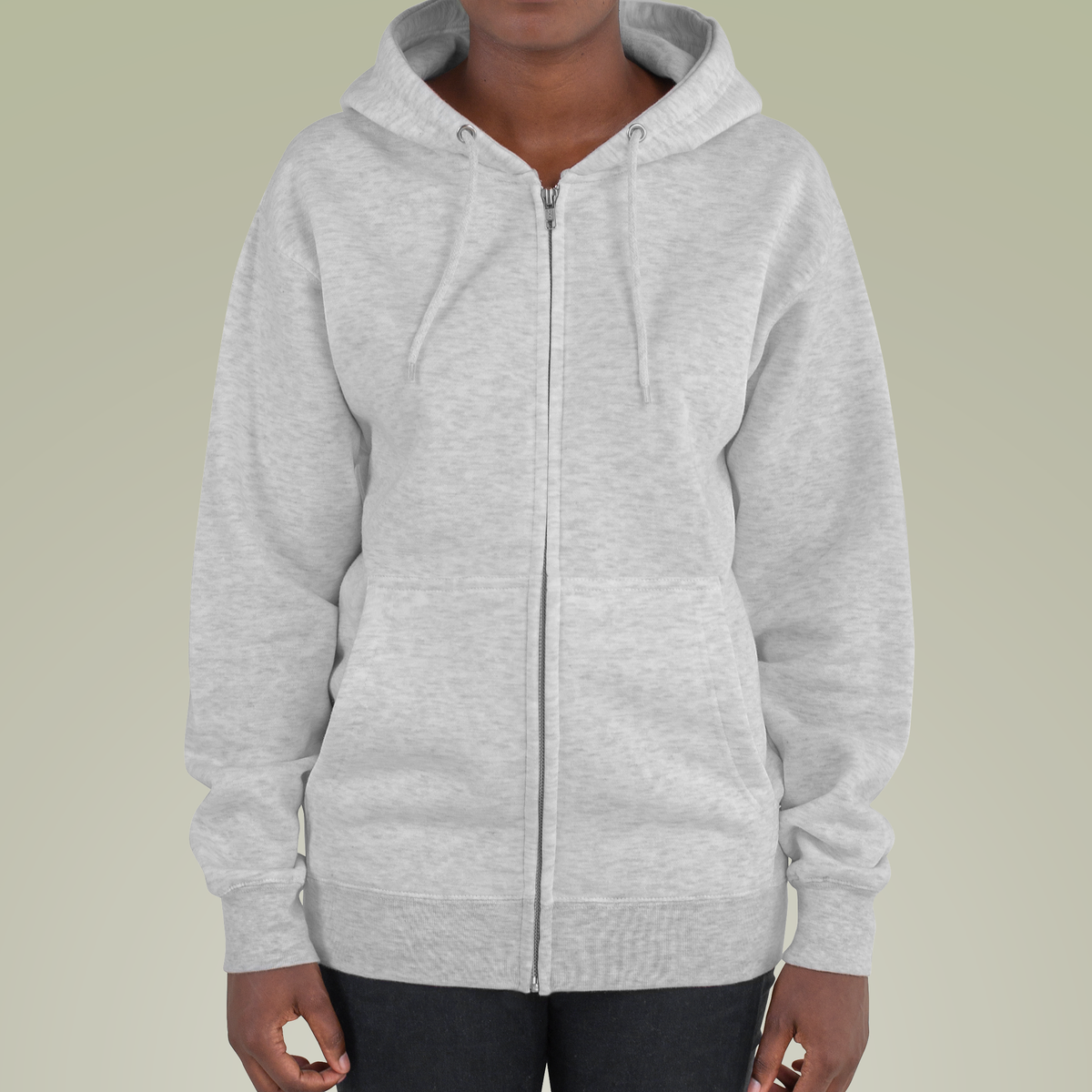 Unisex Zip Hoodie