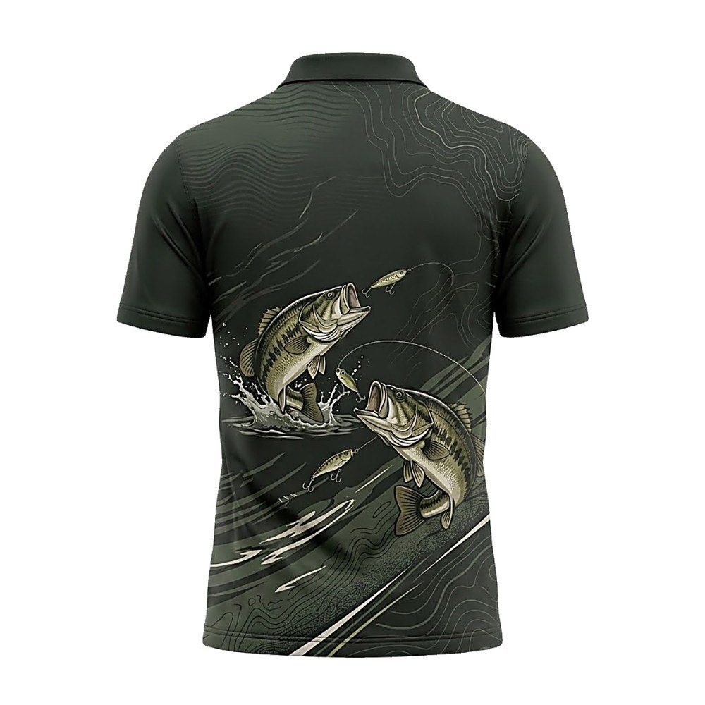 Tournament Series Bass Polo Shirt - Image 2