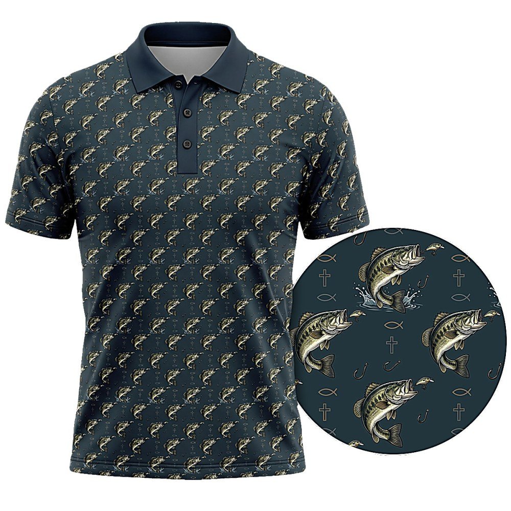 Bass Fishing Polo Shirt BFP1012