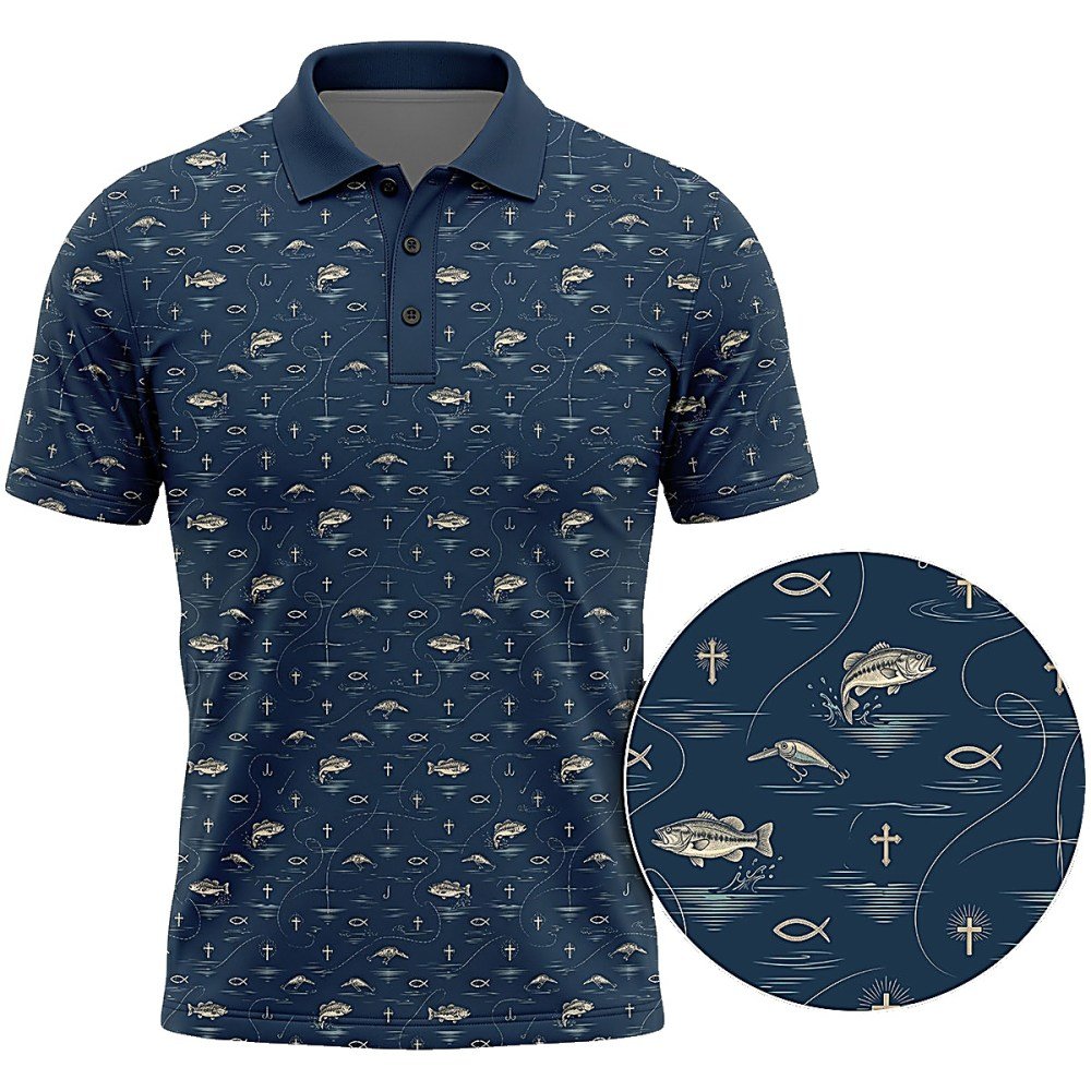Bass Fishing Polo Shirt BFP1014