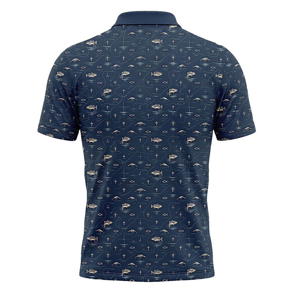 Bass Fishing Polo Shirt BFP1014 - Image 2