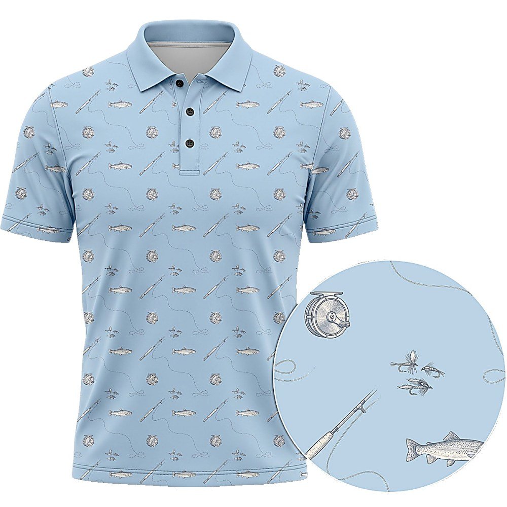 Fly Fishing Polo Shirt FFP1008