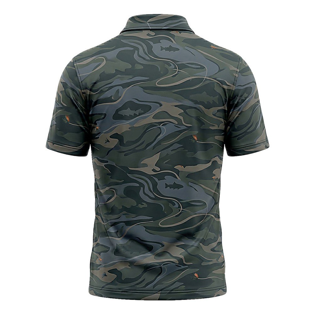 Fly Fishing Polo Shirt FFP1010 - Image 2