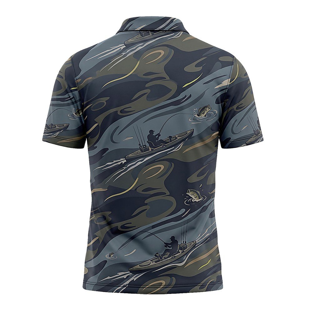 Kayak Angler Polo Shirt - Image 2