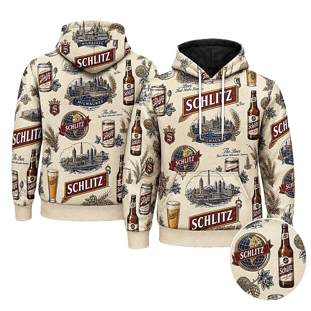 Schlitz Tropical Camp Hoodie