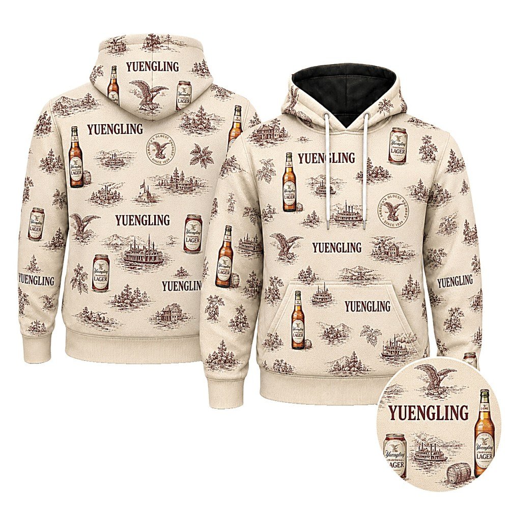 Yuengling Tropical Camp Hoodie